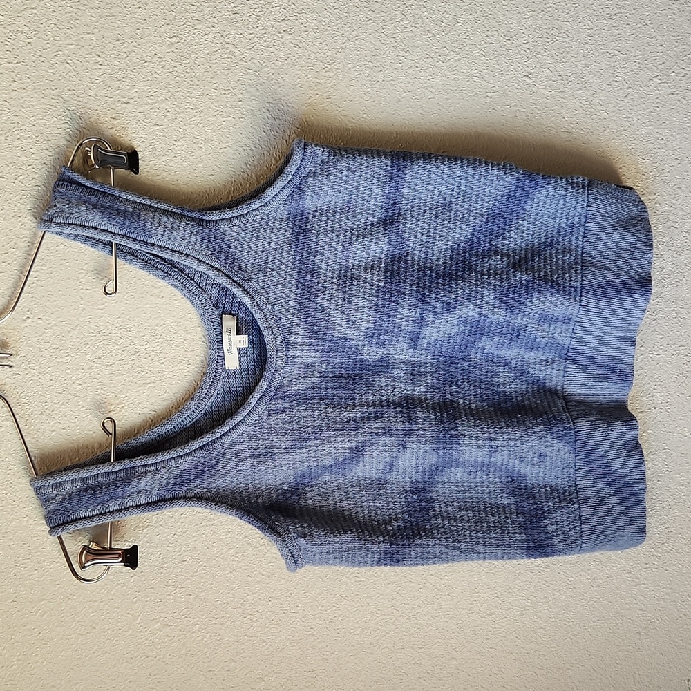 Madewell Tie-Dye Fairview Sweater Tank Top Size M